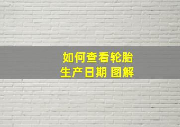 如何查看轮胎生产日期 图解